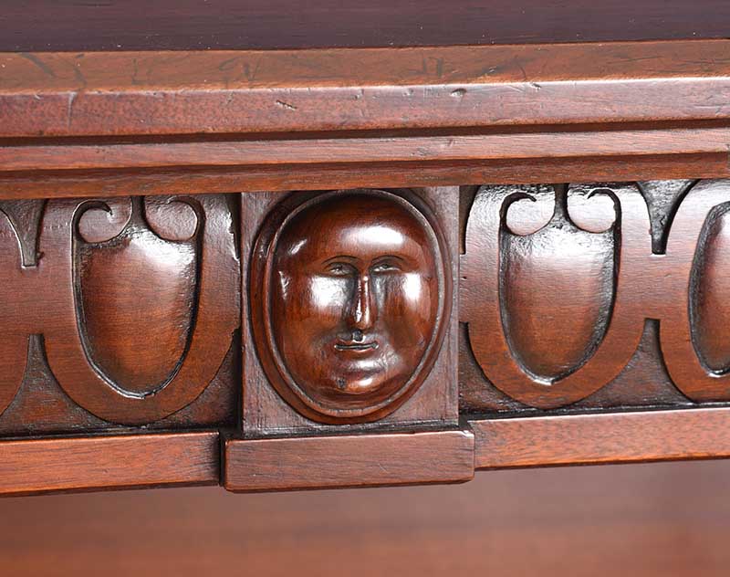 VICTORIAN MAHOGANY CONSOLE TABLE - Image 2 of 5