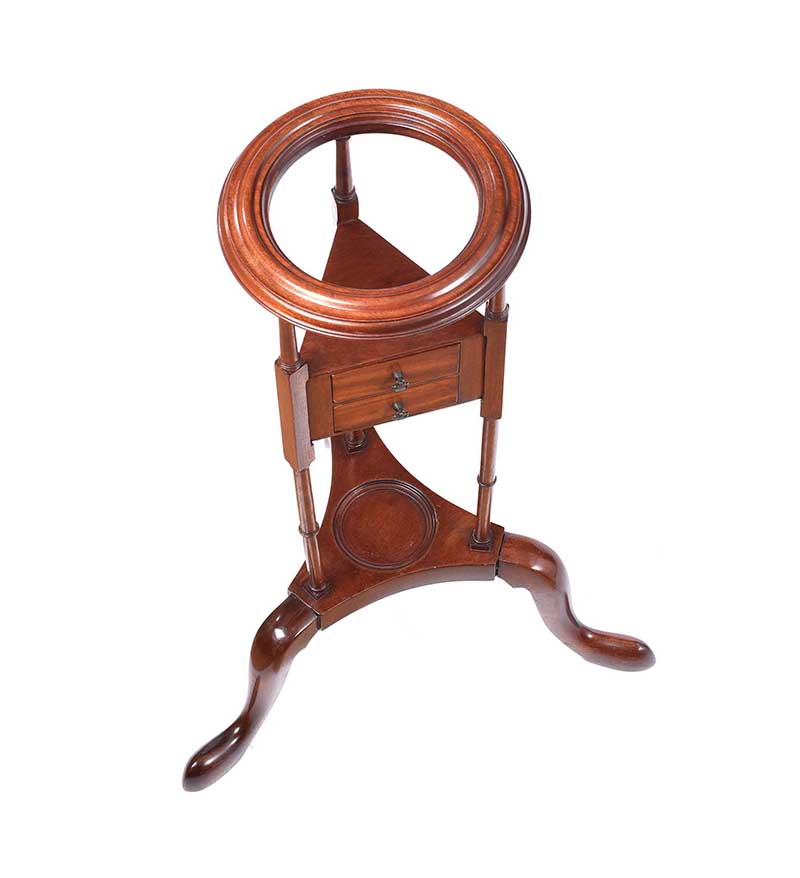 MAHOGANY PLANT STAND - Image 2 of 5