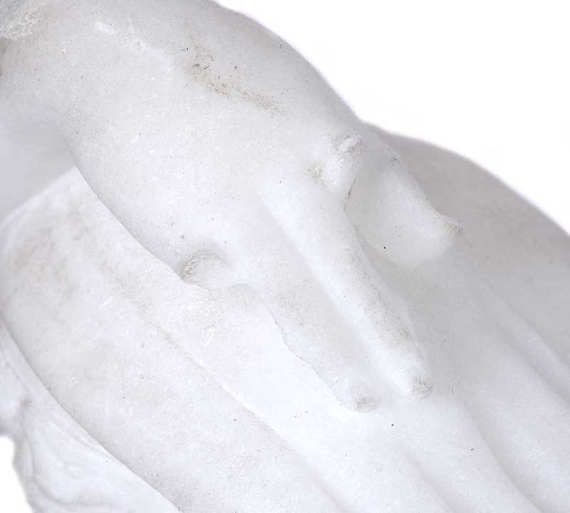 ALABASTER FIGURE - Image 4 of 4