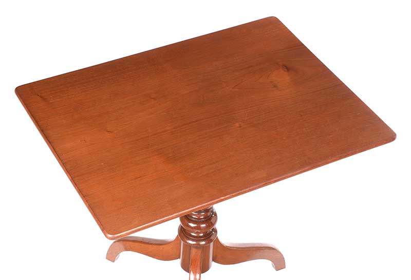 VICTORIAN SNAP TOP LAMP TABLE - Image 3 of 7