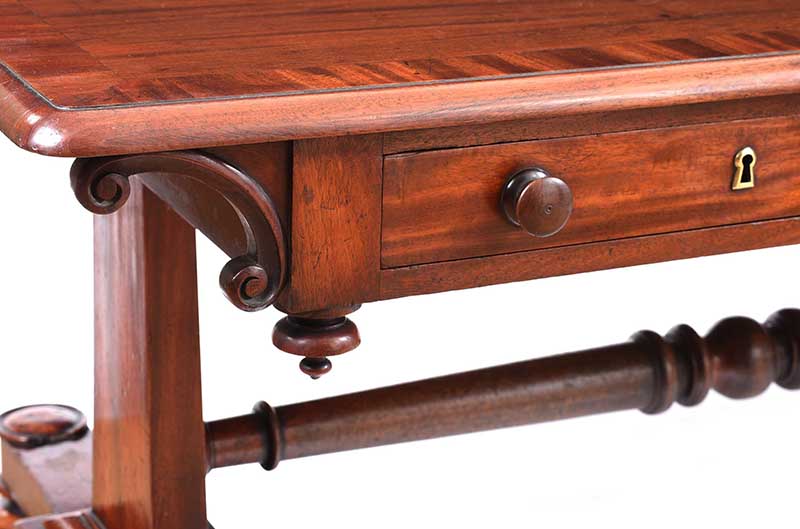 WILLIAM IV MAHOGANY COFFEE TABE - Image 2 of 8