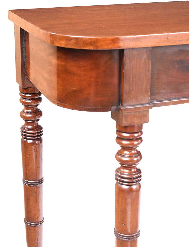 GEORGIAN MAHOGANY SIDE TABLE - Image 3 of 4