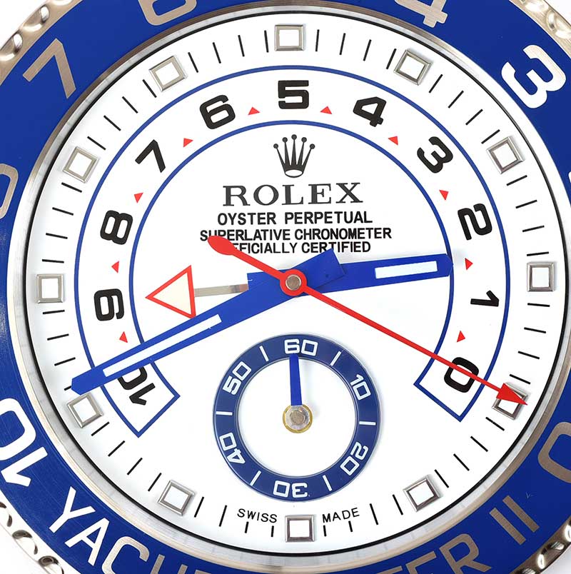 ROLEX STYLE WALL CLOCK - Image 2 of 4