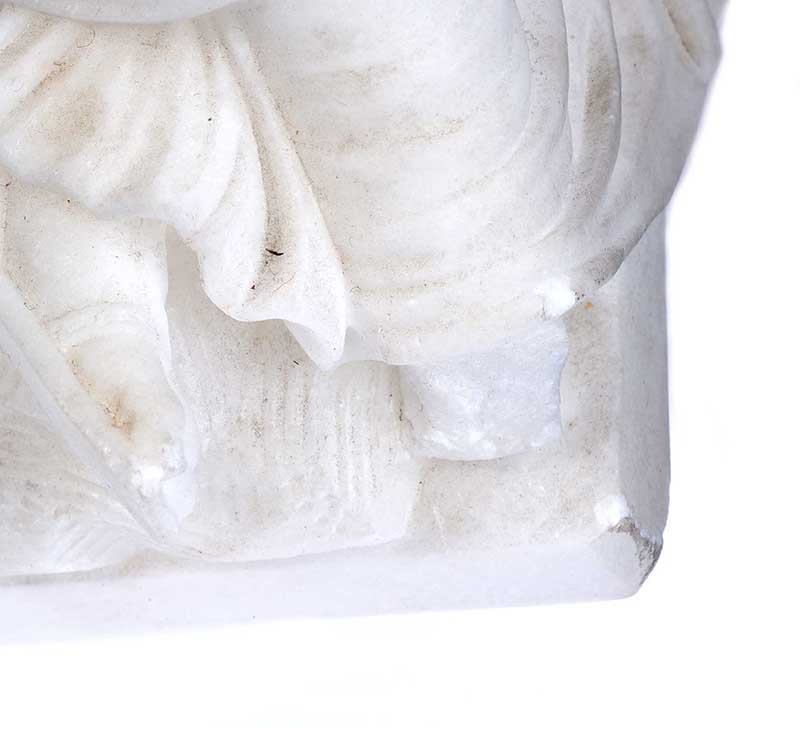 ALABASTER FIGURE - Image 3 of 4