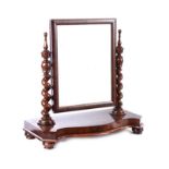 VICTORIAN MAHOGANY DRESSING TABLE MIRROR