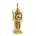 FRENCH BRASS CLOCK