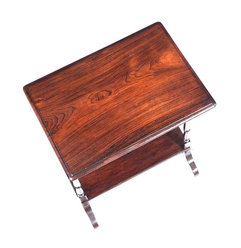 GEORGIAN ROSEWOOD LAMP TABLE - Image 2 of 3