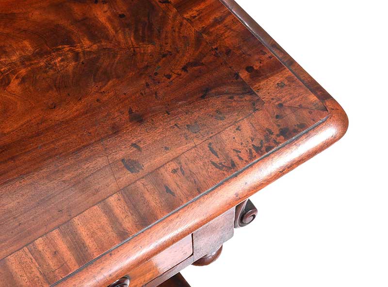 WILLIAM IV MAHOGANY COFFEE TABE - Image 5 of 8