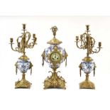 THREE PIECE CLOCK SET