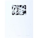 Catherine McConville - ZORTZICO - Limited Edition Black & White Lithograph (2/8) - 20 x 15