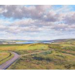 John Turner, RUA UWS - THE GOLF LINKS, CASTLEROCK - Oil on Board - 20 x 23 inches - Signed