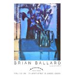 Brian Ballard, RUA - STILL LIFE, JUG OF FLOWERS - Coloured Print - 19 x 15.5 inches - Signed