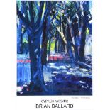 Brian Ballard, RUA - CYPRUS AVENUE - Coloured Print - 19 x 15.5 inches - Signed