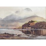 Frank Egginton, RCA FIAL - ERRIGAL FROM IRON LOUGH, DONEGAL - Watercolour Drawing - 10 x 14 inches -