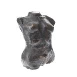 Hilary Bryson - FEMALE TORSO II - Cast Bronze Sculpture - 7 x 4 inches - Unsigned