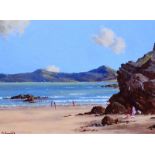 David Overend - MARBLE HILL, COUNTY DONEGAL - Coloured Print - 6 x 8 inches - Signed
