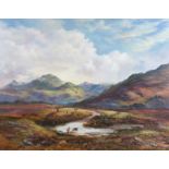 Prudence Turner - NEAR RANNOCK - Oil on Canvas - 42 x 54 inches - Signed