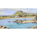 Samuel McLarnon, UWS - LURIG, CUSHENDALL - Coloured Print - 9 x 17 inches - Signed