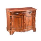 VICTORIAN MAHOGANY SIDE CABINET