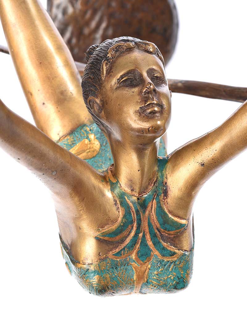 BRONZE FIGURE - Image 3 of 3