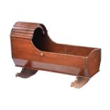 GEORGIAN MAHOGANY CRADLE