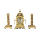 THREE PIECE CLOCK SET