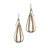 9CT GOLD ENGRAVED EARRINGS