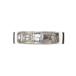 PALLADIUM DIAMOND RING