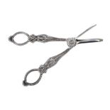 STERLING SILVER GRAPE SCISSORS