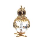 9CT GOLD OWL PENDANT