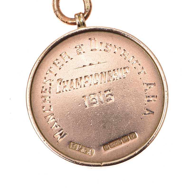 9CT GOLD MEDAL - Image 2 of 2