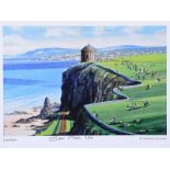 Cupar Pilson - THE WEDDING AT MUSSENDEN - Limited Edition Coloured Print (6/20) - 10 x 14 inches -