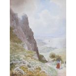 Joseph William Carey, RUA - CAVE HILL - Watercolour Drawing - 14 x 10 inches - Signed