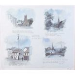 Tom Kerr - HOLYWOOD - Limited Edition Coloured Print (46/250) - 16 x 18 inches - Signed