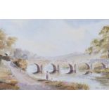 Hamilton Sloan - SHAW'S BRIDGE, BELFAST - Watercolour Drawing - 14 x 21 inches - Signed