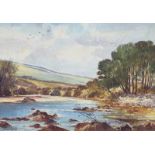 Theo J. Gracey - GLENDUN RIVER, COUNTY ANTRIM - Watercolour Drawing - 10 x 14 inches - Signed