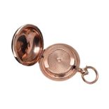 9CT ROSE GOLD ENGRAVED SOVERIGN CASE