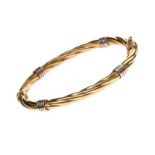 9CT GOLD BANGLE