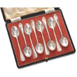 EIGHT SILVER SPOONS