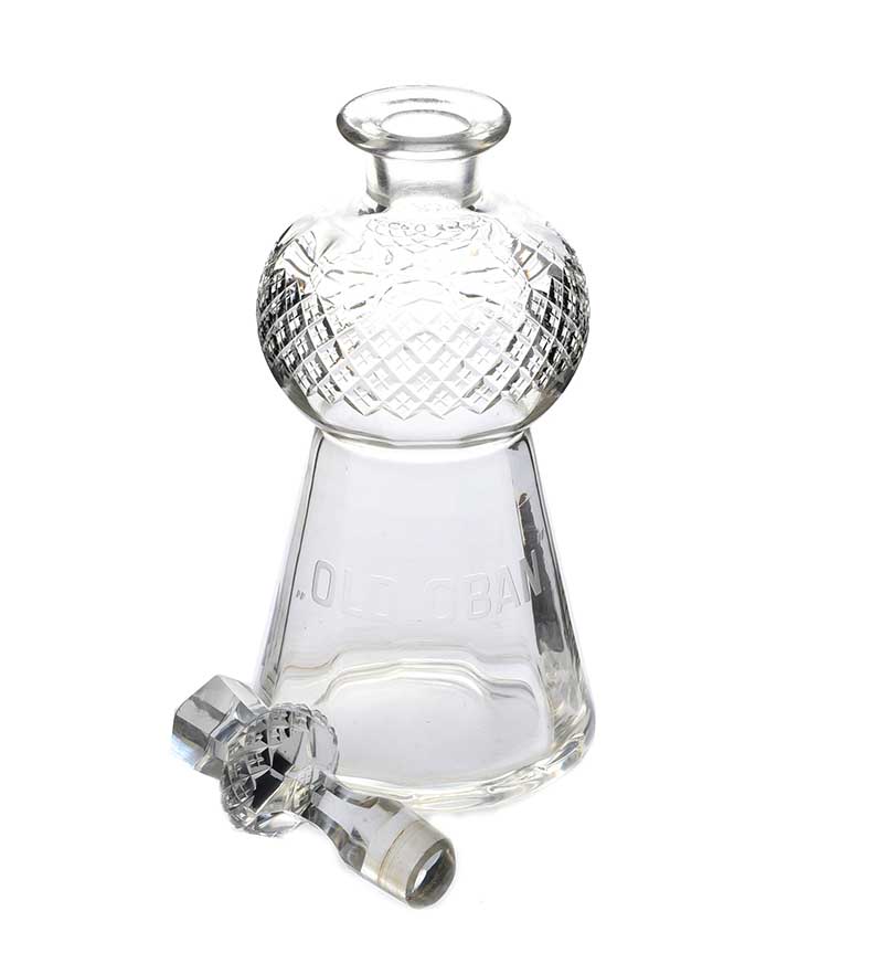 ANTIQUE DECANTER & STOPPER - Image 4 of 4