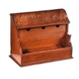 WALNUT STATIONERY BOX