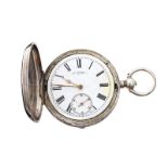 SILVER POCKET WATCH