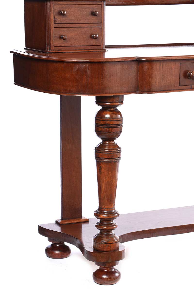 VICTORIAN MAHOGANY DUCHESS DRESSING TABLE - Image 5 of 5