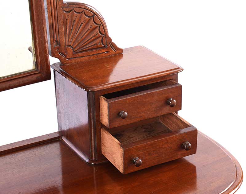 VICTORIAN MAHOGANY DUCHESS DRESSING TABLE - Image 3 of 5