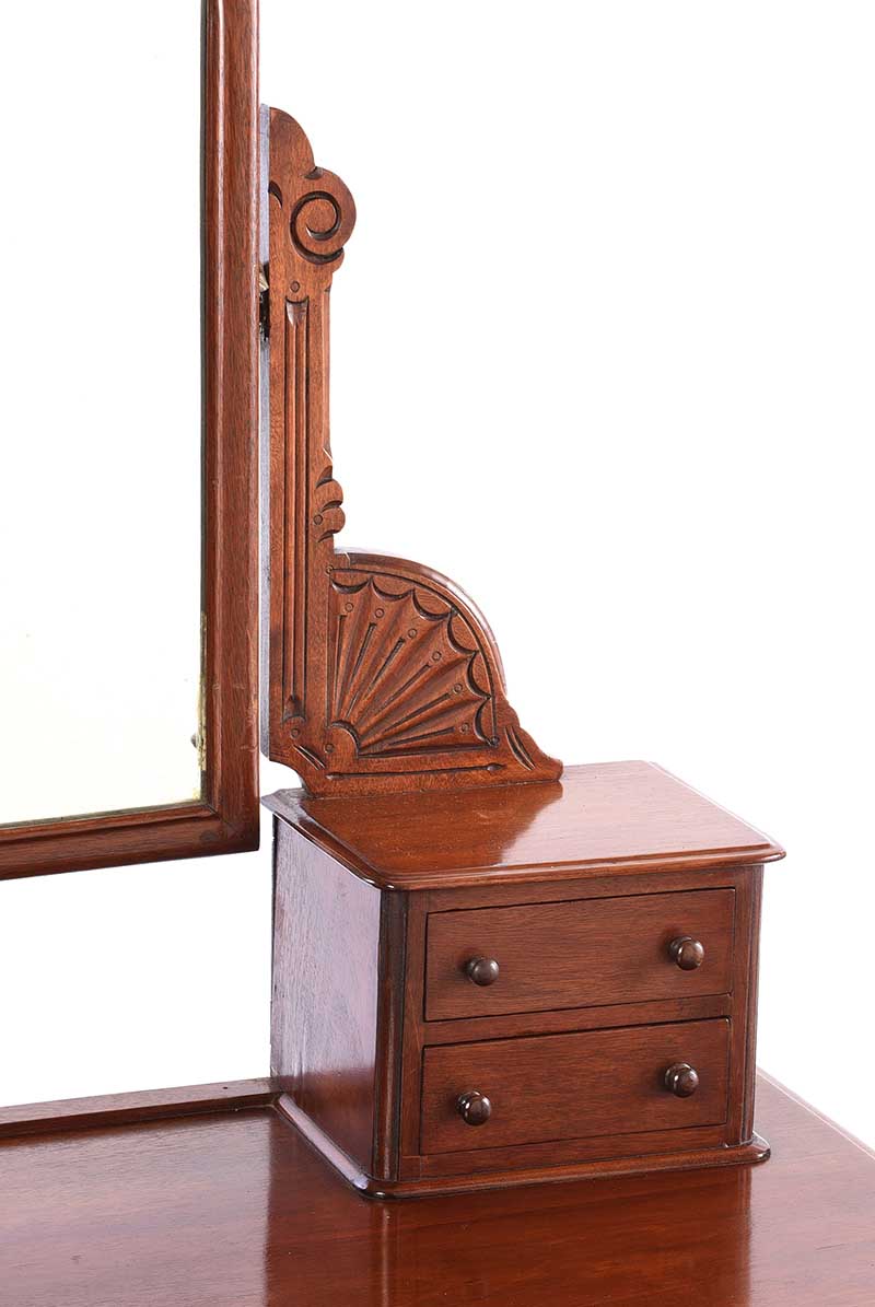 VICTORIAN MAHOGANY DUCHESS DRESSING TABLE - Image 2 of 5