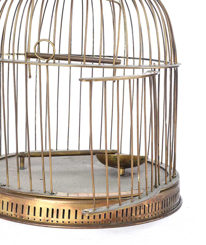 BRASS BIRD CAGE - Image 3 of 4