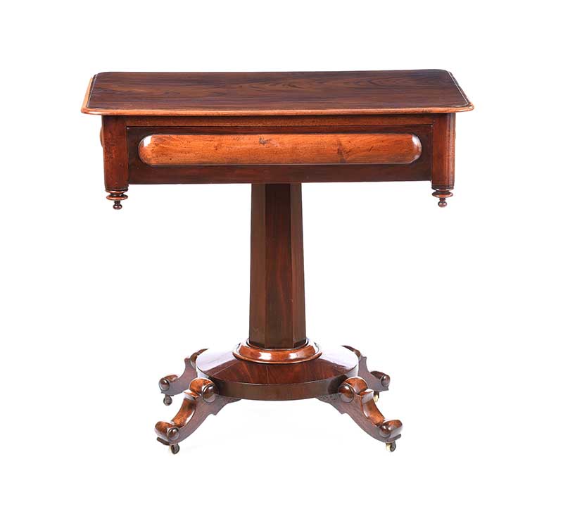 WILLIAM IV LAMP TABLE - Image 6 of 7