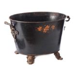 VICTORIAN CAST IRON COAL BUCKET