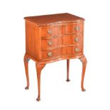 MAHOGANY BEDSIDE PEDESTAL