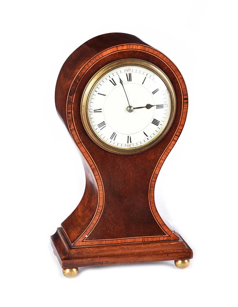 EDWARDIAN MANTEL CLOCK